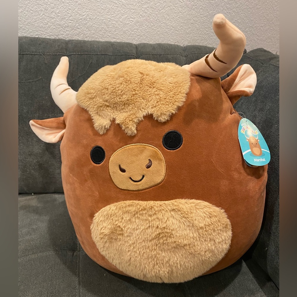 Marshal the Highland Cow 16” Squishmallow